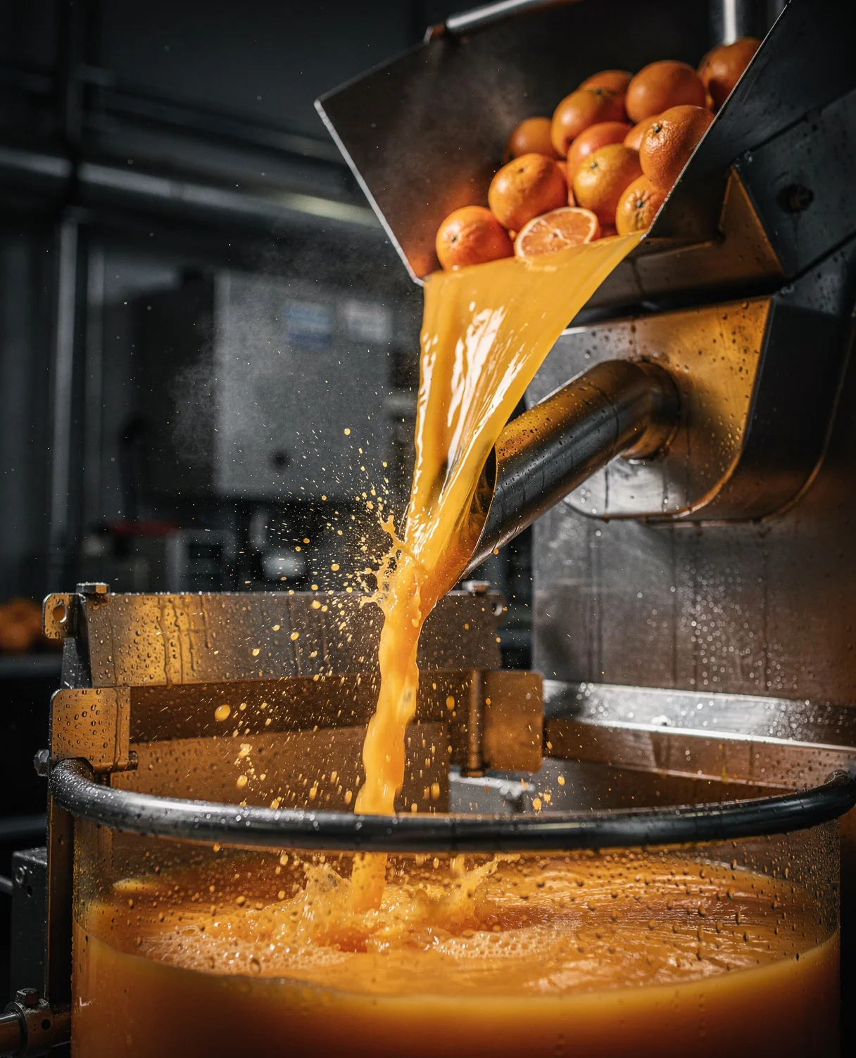 Juice processing line