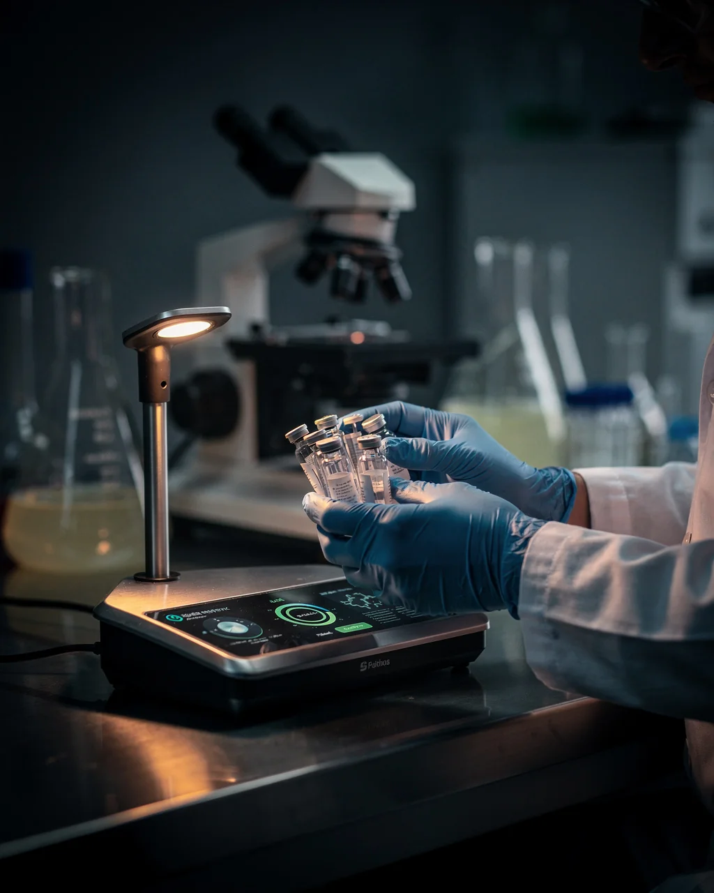 AI food safety and quality control laboratory